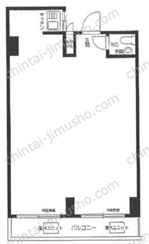高田馬場ダイカンプラザの間取図