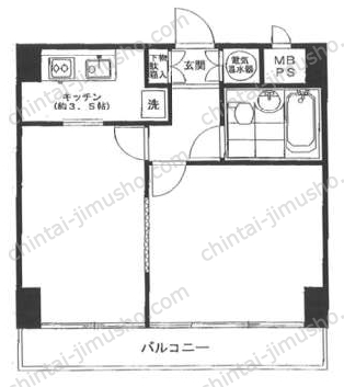 ノア芝大門の間取図
