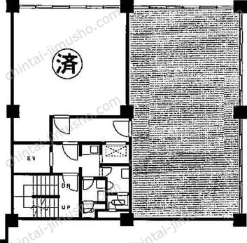 新京橋ビルの間取図