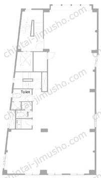 東酒類ビルの間取図