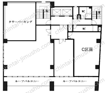 ニュー西新橋ビルの間取図