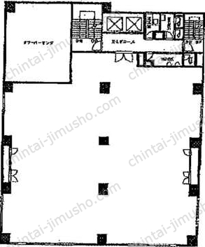 ニュー西新橋ビルの間取図