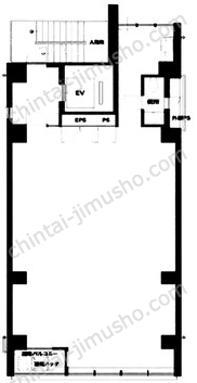 クレールタイヨービル6階の間取図