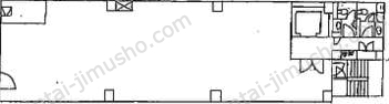 ハラビルⅡ2階の間取図