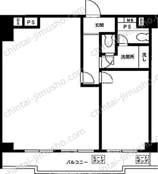 飯田橋ハイタウンの間取図