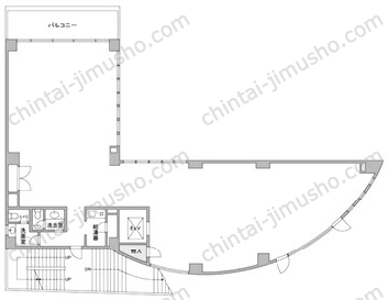 GOODWILL青山2階の間取図