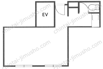 新宿Qフラットビルの間取図