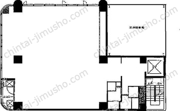 ヨシクニ駒形ビル7階の間取図