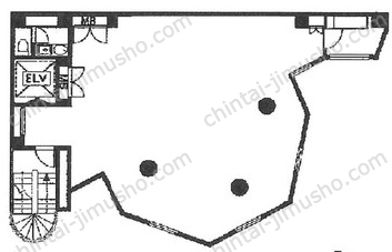 belle恵比寿の間取図