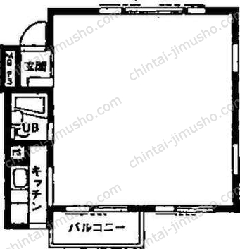 竹中スリービル2階の間取図