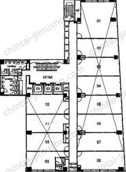 BUREX麹町／ビュレックス麹町の間取図
