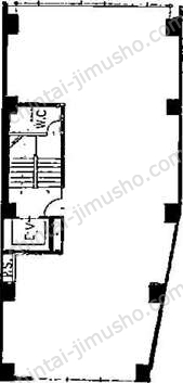 BLUE BLDG.AZABUDAIの間取図