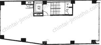 BLUE BLDG.AZABUDAIの間取図
