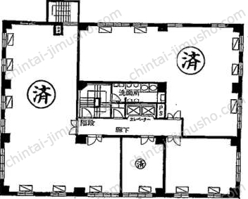 飯田橋i-MARK ANNEXの間取図
