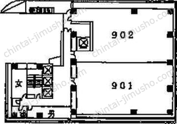 Daiwa西新橋ビルの間取図