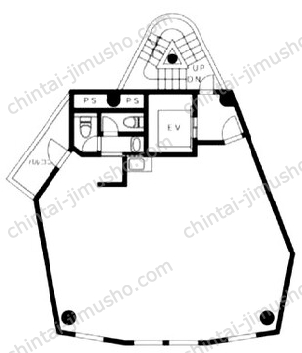 ランドコム麻布台10Fの間取図