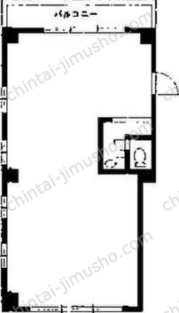 らーいん根津3階の間取図