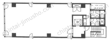 ACN秋葉原PLACEの間取図