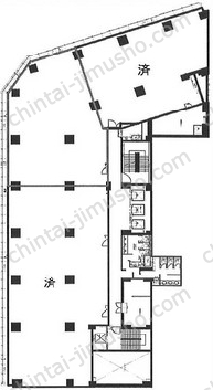 Daiwa銀座ビルの間取図
