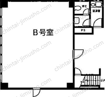 サニービル1階の間取図