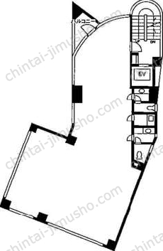 WATANABEビル／渡辺ビル4階の間取図
