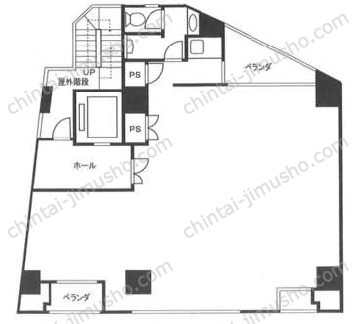 大和屋ビルの間取図