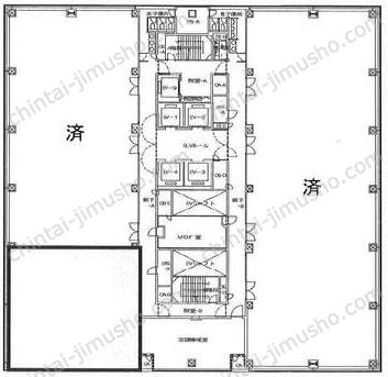 新宿グリーンタワーの間取図