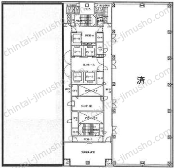 新宿グリーンタワーの間取図