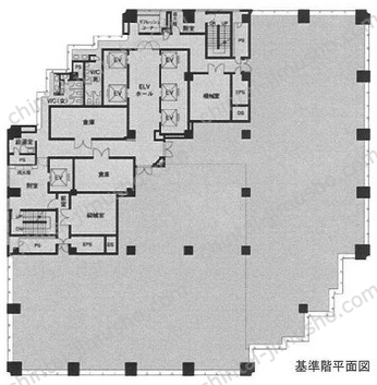 新宿スクエアタワーの間取図