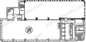 東京日産西五反田ビル7階の間取図