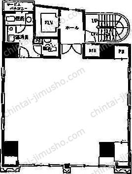 新宿CRビルの間取図