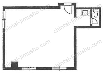 新宿Qフラットビルの間取図