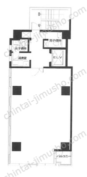 錦糸町ミハマビル5階の間取図