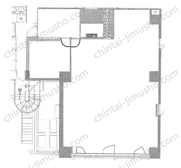 D's VARIE神田錦町の間取図
