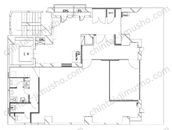 BizSQUARE GINZA1階の間取図