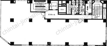 飯田ビルの間取図