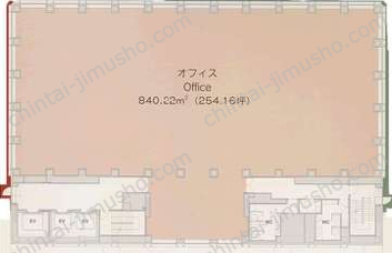 イタリア文化会館の間取図
