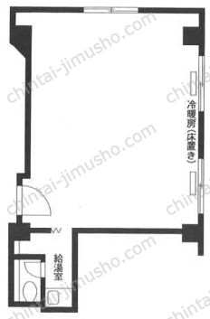 新宿Qフラットビルの間取図