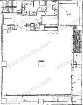 新明ビル2階の間取図