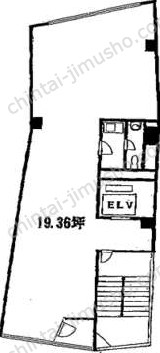 神宮前青山ビル5階の間取図