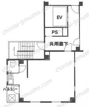 日宝茅場町ビルの間取図