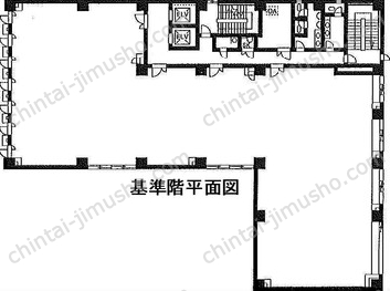 勝永六番町ビル3階の間取図