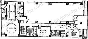西野金陵ビルの間取図