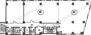 新宿加藤ビルディングの間取図