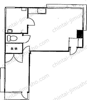 協和ビル西館の間取図