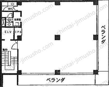 THE CROSS Hongo4階の間取図