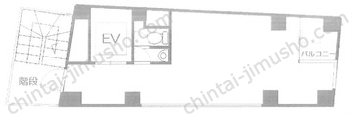 大野ビル2号館の間取図