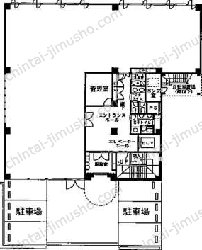 木場岡本ビルの間取図