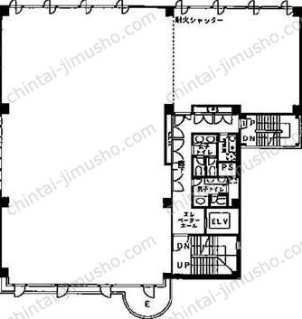 木場岡本ビルの間取図