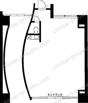 フロンティア中目黒の間取図